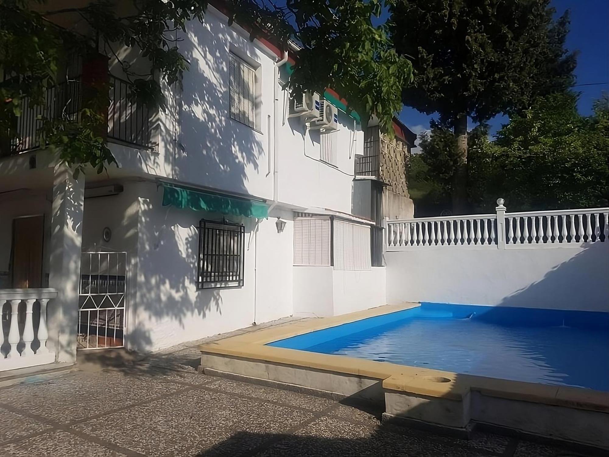 Casa Rural En Parque Natural Con Chimenea, Piscina Y Barbacoa En Viznar Luaran gambar